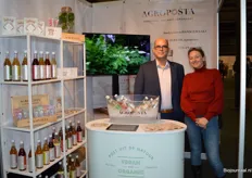 Het Kroatische bedrijf Agropošta werd vertegenwoordigd door Pavle Svaic en Karin Gefken.